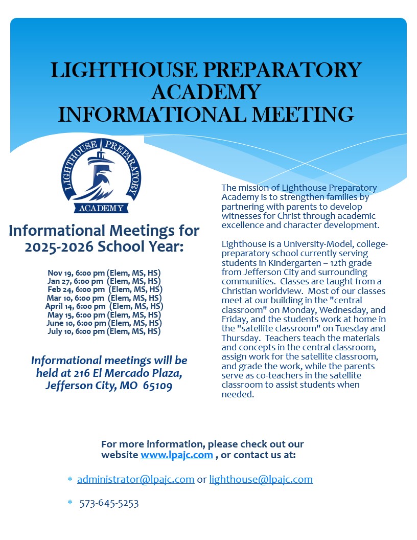 Information Meeting Flyer